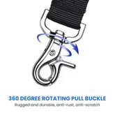 Dog & Pet Car Seatbelt — Reflective Bungee Safety Lead